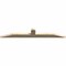 Ekena Millwork Portland Rough Sawn Timber Gable Bracket, Douglas Fir, 60"W x 10"H x 2"D x 4"F, 4/12 Pitch GBW060X10X0204POR00RDF - alternate 3